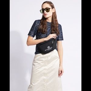 GANNI Tiger Stripe Shimmer Top